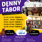 Denný tábor EDYHO RANČ